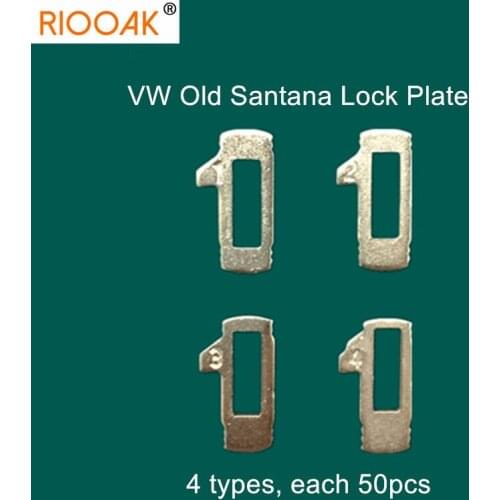 200pcs/lot Car Lock Reed Locking Plate For VW Old Santana (4 Types Each 50pcs) Auto Repair Accessaries Kit Free Shipping