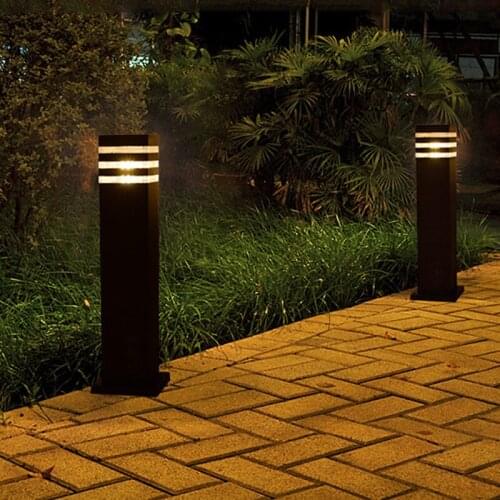 10W Outdoor LED Lawn Light Waterproof 40cm Aluminum Lawn Lamp Landscape Community Garden Courtyard villa Grassland Road Lights