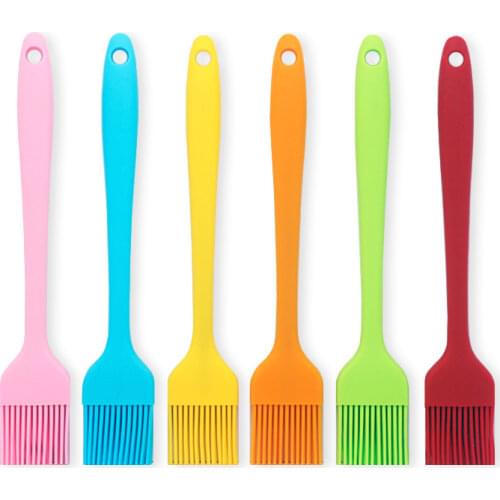 High Temperature Resistant Silicone Barbecue Brush DIY Baking Silicone Brush Pancake Brush Baking Tool Barbecue Brush
