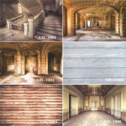 Vinyl Custom Photography Backdrops Prop Wall and plank Photography Background #0202