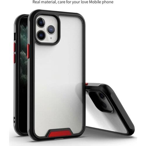 Camera Protection Armor Transparent Bumper Shockproof Silicone Soft Clear Phone Case For iPhone 12 11 Pro Max Cover Fundas Coque