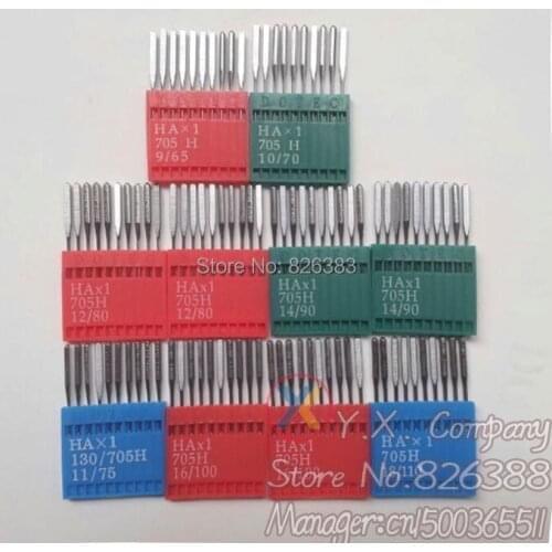100PCS HA*1 Domestic Sewing Machine Needles For Singer Brother Janome Toyota also fit old sewing macine 100pcs