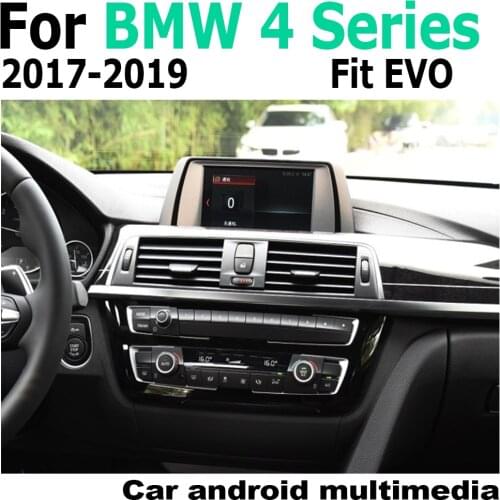 10.25" Car Android Touch Screen Multimedia Player Stereo Display navigation GPS For BMW 4 Series 2017-2019 EVO Audio Radio Media