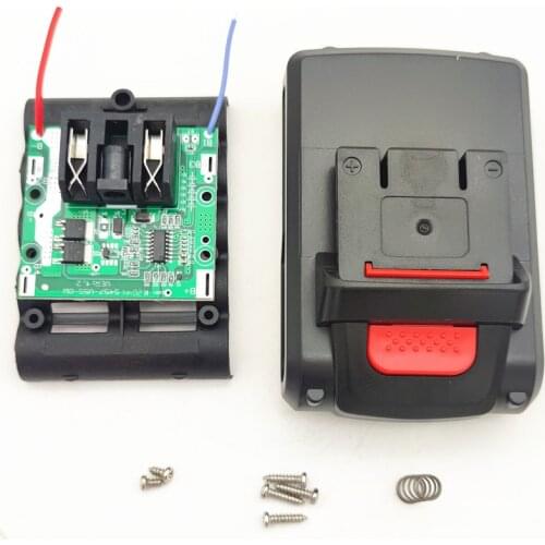 18V Power Tools Battery Case With BMS 2mos for 21v Cordless Electric Screwdriver Mini Drill Pcb HENGCHANG Dropshipping