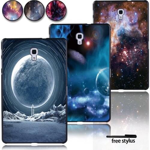 Tablet Cover for Samsung Galaxy Tab A T590 T595 Case 2018 Thin Shockproof Starry Sky Back Cover for Samsung 7.0 Inch