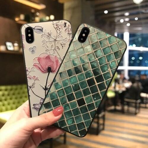 3D Flower Embossed Phone Case for Xiaomi Redmi Note 7 8 9 Pro 8T 7A 8A Mi 10 9 8 Lite 9T CC9 CC9e Capa Soft TPU Back Cover