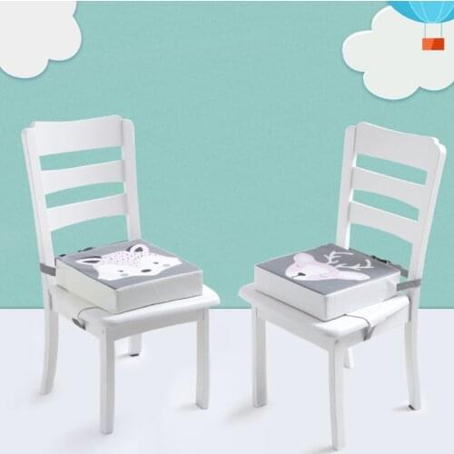 Children Increased Chair Pad Baby Dining Cushion Highchair Chair Booster Cushion 54DF
