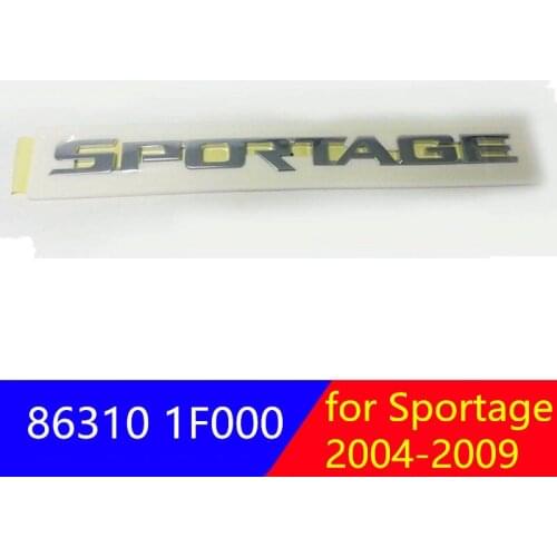 For kia soprtage 2004-2010 SPORTAGE logo emblem Rear Trunk 863101F000 86310-1F000