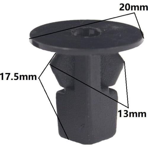 Car Front & Rear Wheel Fender Retainer Clip Screw Grommets Fasteners Buckle for Toyota Automobiles Parts