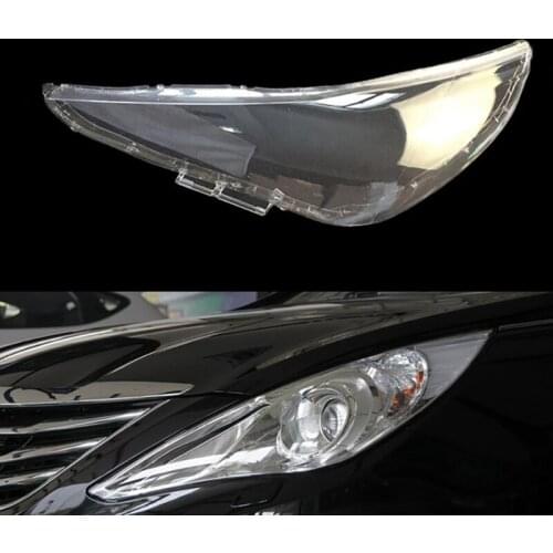 Headlight Lens for Hyundai Sonata 2011 2012 2013 2014 head light lamp Cover Replacement Front Car Light Auto Shell