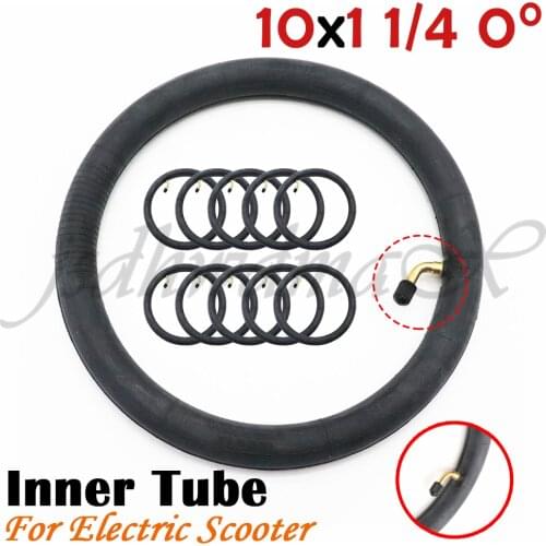 Good Quality Tire 10X1 1/4 Tyre Inner Tube Bent Valve Electric Scooter Mobility Scooter Quad Dirt ATV Gas Scooter Accessories