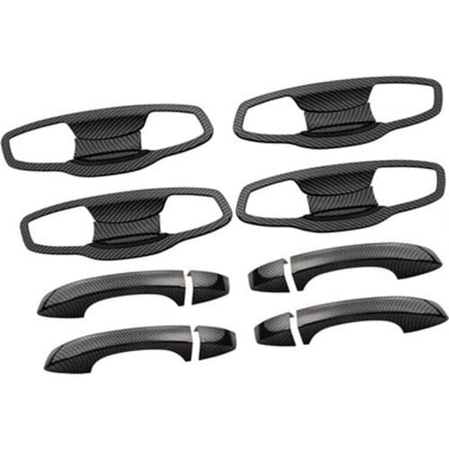 For Skoda Superb 2016 2017 2018 2019 Car Styling ABS Chrome Door Handle Bowl Door handle Protective covering Cover Trim