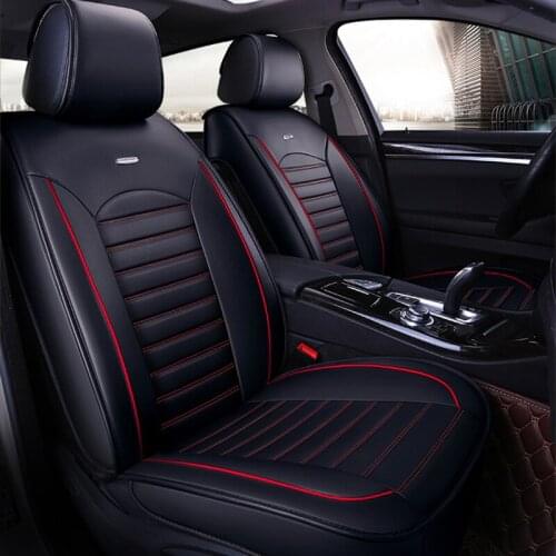 PU Leather Car Seat Cover Cushion for Nissan Sylphy Haval H6 H2 Volkswagen Sagitar Lavida Wuling Baojun 560