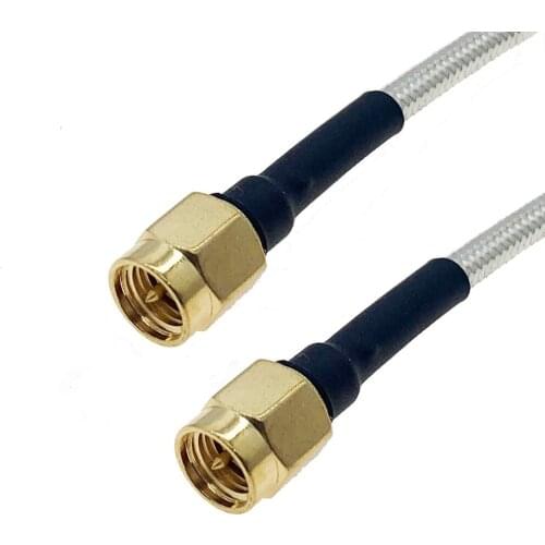 SMA Male To SMA Male RF Coaxial Cable Semi-Rigid RG402 Cable High Frequency Test Cable 50ohm