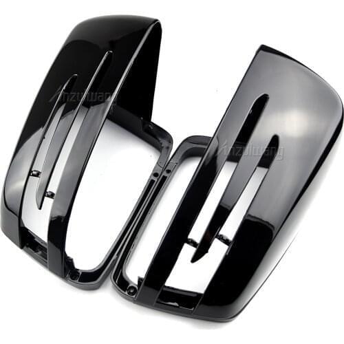 Car Rearview Mirror Shells Side Wing Mirror Cover Cap ABS plastic Style Fit For Mercedes-Benz C-Class W176 W246 W204 W212 W221