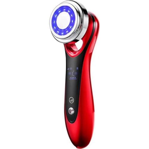 Facial Beauty Device EMS Lifting Light Therapy Mesotherapy Face Massager Facial Cleansing Machine Skin firming wrinkle removal