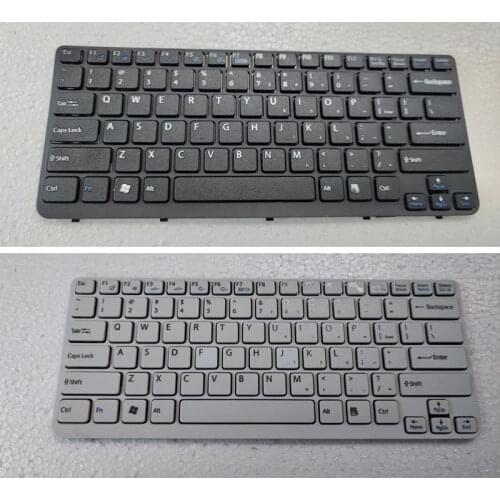 New US white Keyboard For SONY Vaio E14 SVE14 SVE141 SVE 14 SVE14111ELW series No Backlit Laptop Keyboard