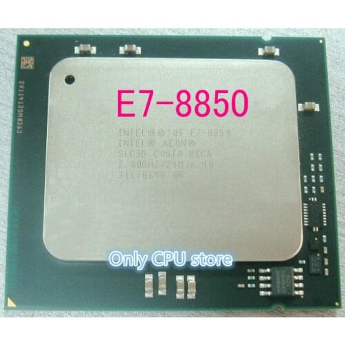 Free shipping E7-8850 Original Intel Xeon E7 8850 2.0GHz 24MB 10CORES 32NM LGA1567 130W Processor