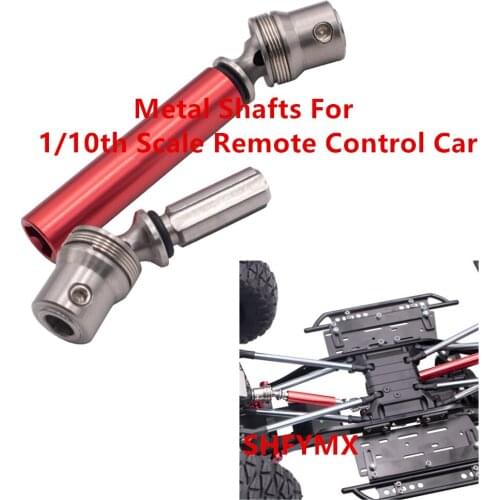 Rc Crawler Car Frame Chassis Metal Transmission Shaft For 1/10th Scale Remote Control Car Axial Scx10 RR10 Wraith 90048 Parts