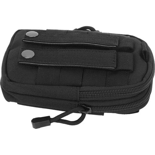Outdoor Portable Military Waist Bag Phone Pack Nylon Pocket Pouch Hanging Tactics Waist Bag For Sports Hiking