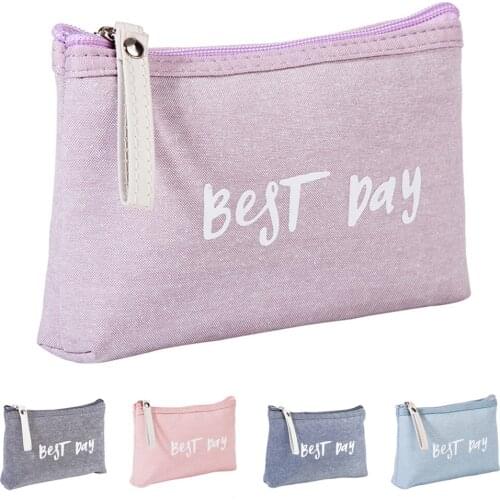 Waterproof Cosmetic Bag Makeup Pencil Case Make Up Bags Women Travel Wash Organizer