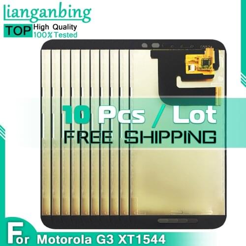 10pcs/Lot LCD For Motorola MOTO G3 G 3rd Gen XT1544 XT1550 XT1540 XT1541 Lcd Screen Replacement Digitizer Assembly Replacement