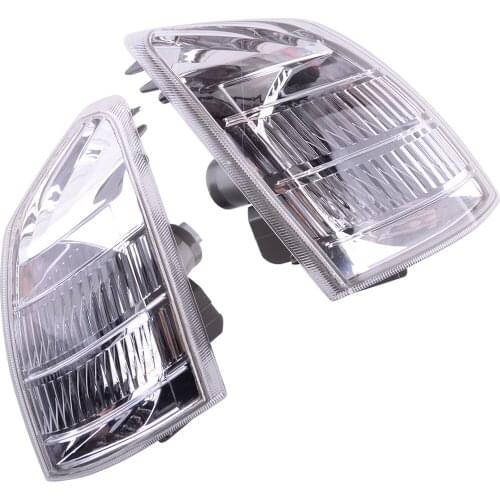1 Pair Front Corner Turn Signal Light Lamp Led Car ABS Fit For Nissan X-TRAIL XTRAIL T30 2001 2002 2003 2004 2005 2006 2007