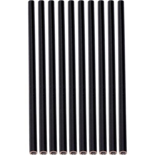 10 Pieces Pencils Unsharpened Pencils made from high-quality wood & HB Pencil leads environmental protection and non toxic