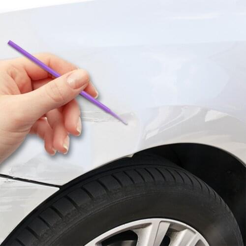 100pcs/lot Car Paint Brushes Disposable Colorful Touch-up Pen Small Tip Cotton Swab for Car Maintenance Tools Applicator Sticks