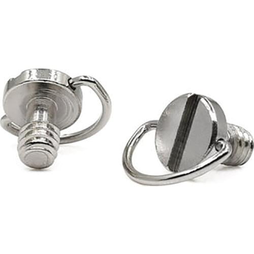 5PCS/Lot D-Ring Hinged Screw Quick Release Camera Fixing Screw Adapter Converter with Standard 1/4 Thread for Camera