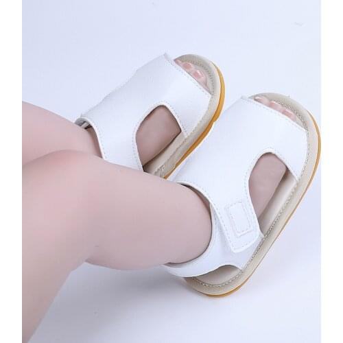 Toddler Baby Boys Girls Sandals Summer Casual Shoe Non-slip Soft Flat Sole Beach Shoes Infant Newborn Baby Sandals First Walkers