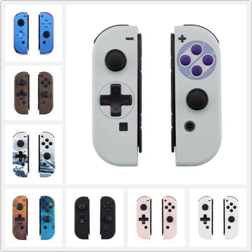 EXtremeRate Custom Controller Housing (D-Pad Version) With Full Set Buttons DIY Replacement Shell Case for NS Switch JoyCon
