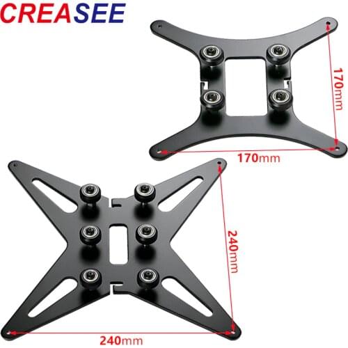 Creasee 220*220mm 3D Printer Ender 3 Heating Platform Stand Parts CR10s/CS-10S Hot Bed Stand Applicable for Printer 300*300mm