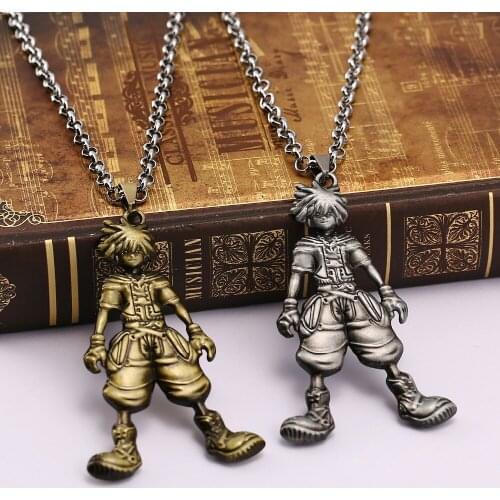 Hot Game Kingdom Hearts Necklace Sara model pendant collar necklace Alloy Jewelry Accessories Figure Cosplay Gift