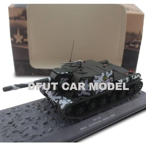 1:43 Alloy Toy Vehicles Soviet Union ISU-152 RKKA Tank Car Model Of Childrens Toy Car Original Authorized Authentic Kids Toys