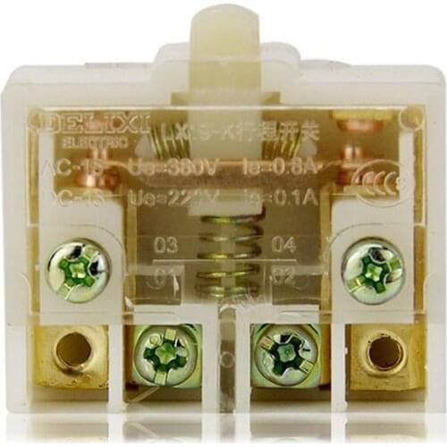 LX19K/LX19K-B AC380V / DC 220V 5A limit switch core, overtravel-limit switch core, DELIXI travel switch / Foot switch core