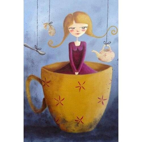 5D Diy Full Round Square Diamond Embroidery Octopus MERMAID Beauty Diy Full Sets Diamond Painting Mosaic Rhinestones Home Decor