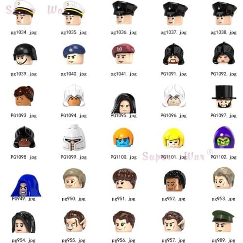 Single GAME HE- Zodak Rattlor Ram PAKER models Figures Head accessories Building Blocks toys for children Series-066