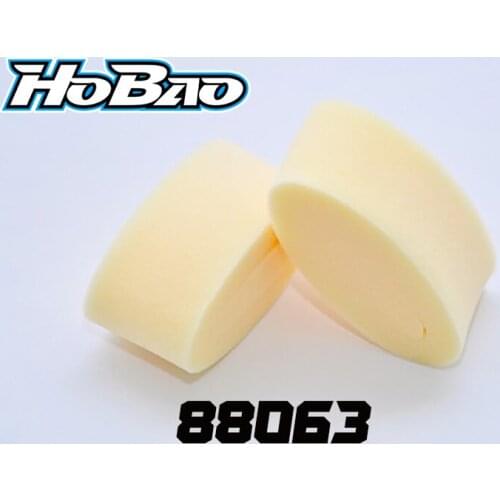 Original OFNA/HOBAO RACING 88063 AIR FILTER FOAM, 2PCS For 1/8 HYPER 8/8.5 BUGGY MT/MT PLUS MONSTER TRUCK 8SC SHORT COURSE