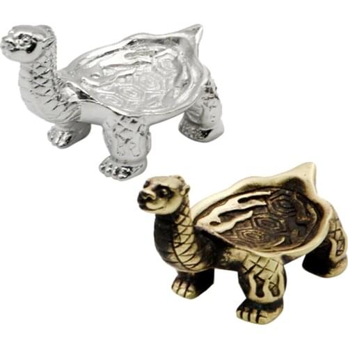 Pure Copper Basalt Beast Cigar Holder Portable Cigarette Travel Stander Retro Mini Smoking Stand Gold Tools Silver Accessories