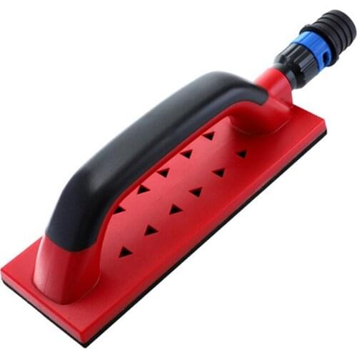 Manual Polishing Plate Vacuum 230X80mm/9.06X3.15 Inch Porous Polishing Hand Push Plate Mesh Sanding Polishing Tool