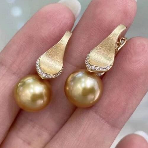 2021 DIY Pearl Stud Earrings Findings Women Handmade Pearl Earrings Components