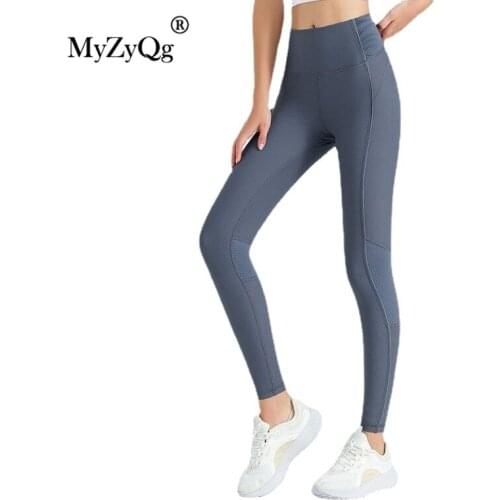 Lycra Mesh Ribbed Yoga Pants Women Quick Dry Training Running Legging Fitness Cycling Tight Sweatpant Sportswear Sports Trousers