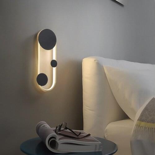 Modern LED Wall Light for Bedroom Bedside Sconce Reading Study Indoor Lighting Lamp Decor Lamp AC85-260V Fixtures