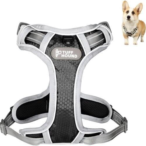 Reflective Dog Harness Accessories Pet Dog Training Vest for Small Large Dogs Adjustable Professional Harness arnes perro