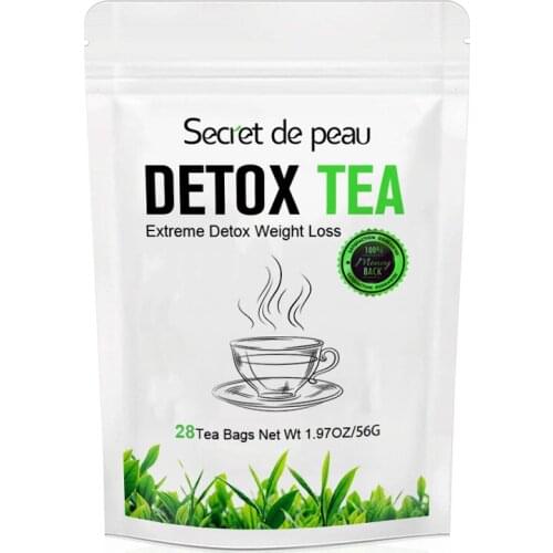 Secret De Peau Detox Tea Fat burning Oil Scraper Internal Cleaning Help Digestion Weight Lose Products