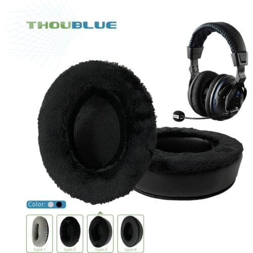 THOUBLUE Replacement Ear Pad For Turtle Beach Ear Force PX5 PX51 Earphone Memory Foam Cover Earpads Headphone