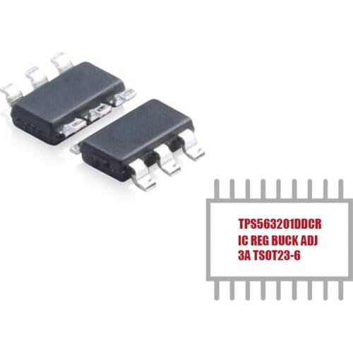 TPS563201DDCR IC REG BUCK ADJ 3A Positive Adjustable 0.768V 1 Output 3A SOT-23-5 Thin, TSOT-23-5 Switching Regulator IC