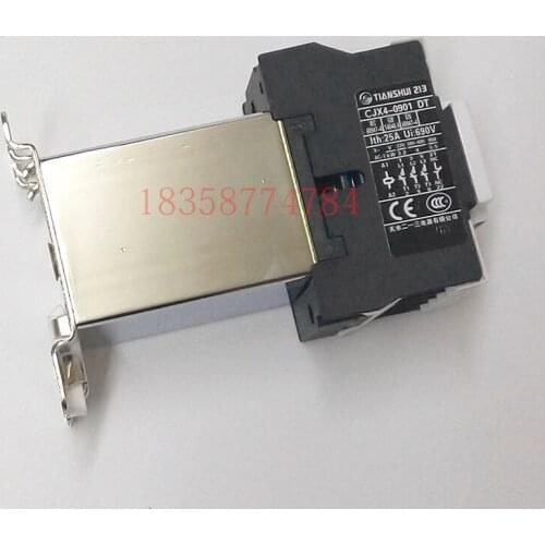 Tianshui 213 CJX4-0901DT mute contactor CJX4-0901DT elevator contactor