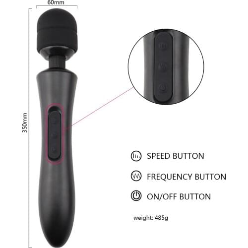 Female Adult Toy Powerful Big Body Massager Vibrator Strong Vibration Sex Toys for Women Clitoris Stimulator Adult AV Vibrators